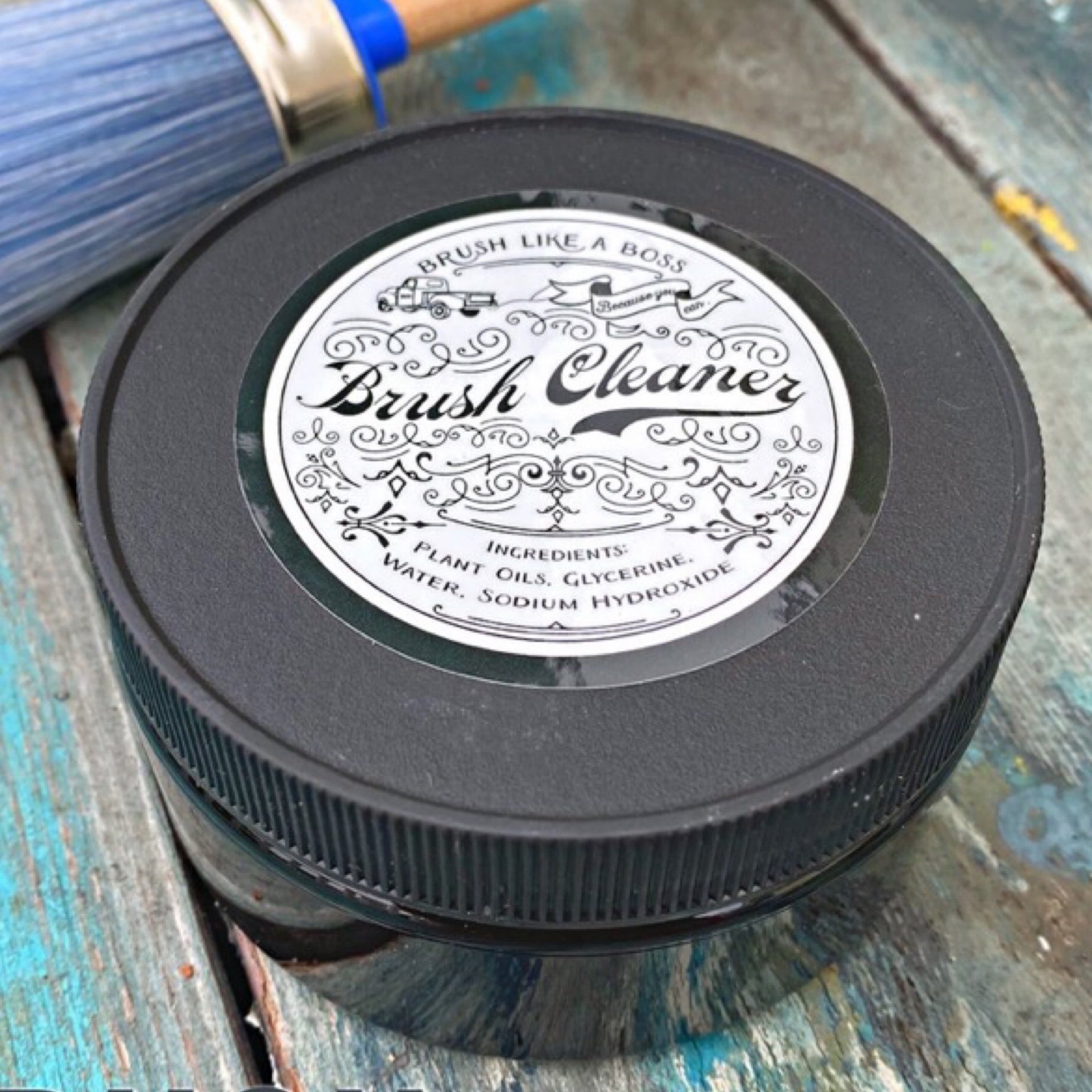 DIY Brush Cleaner