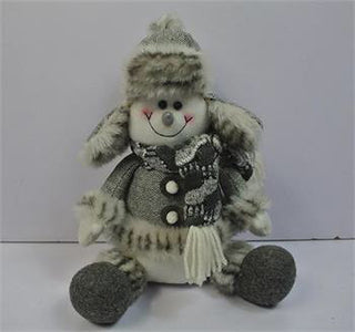 Snowman Sitting | 10.75”