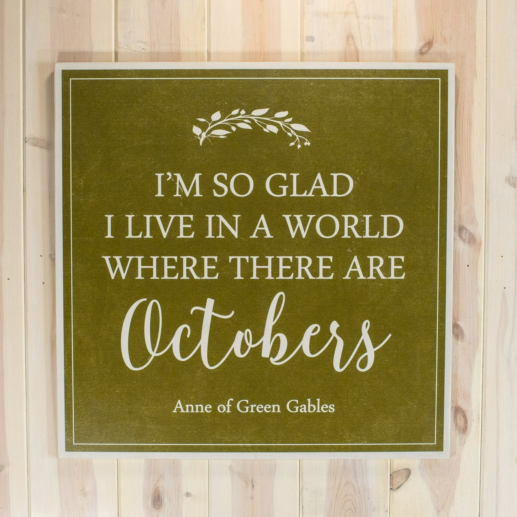 World of Octobers Sign