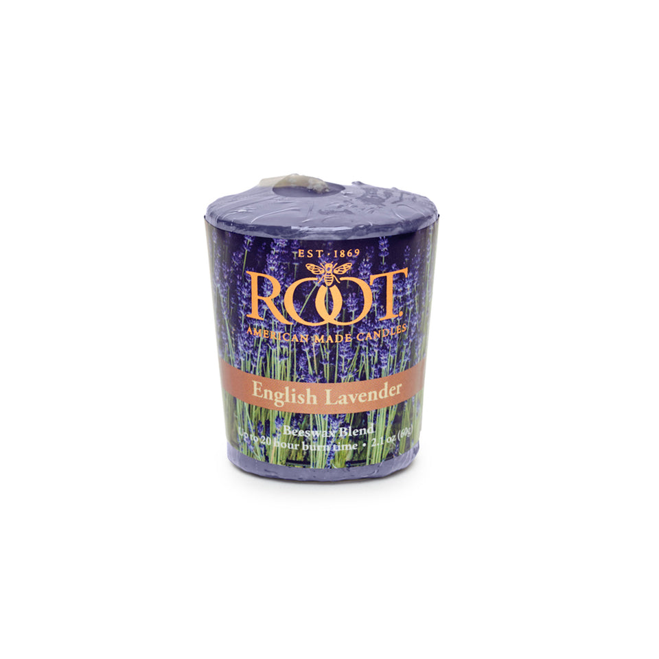 English Lavendar Votive Candle