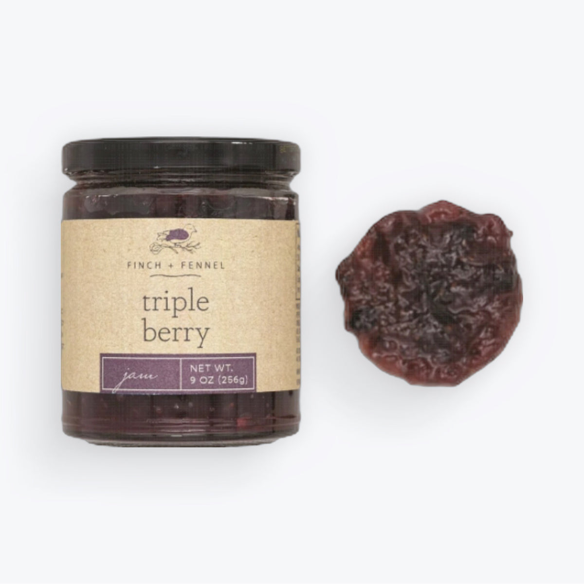 Finch + Fennel Triple Berry Jam