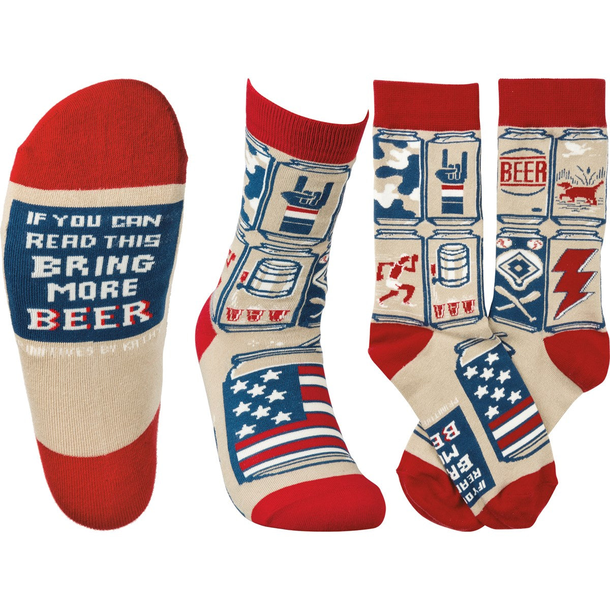 Socks - If You Can Read This Bring More Beer