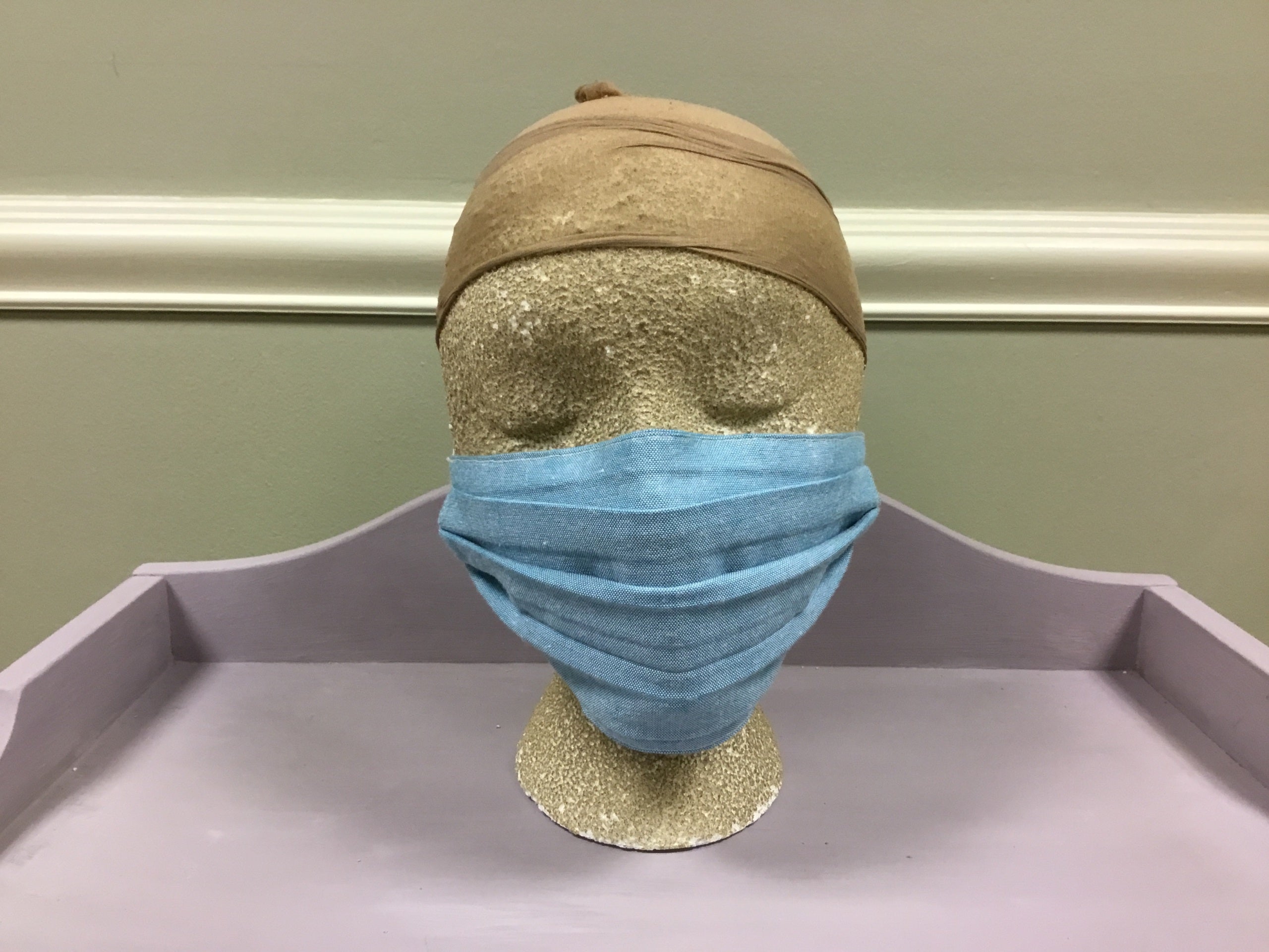 Blue Green {Face Mask}