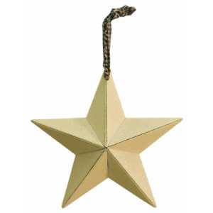 Ivory Barn Star | 8"H