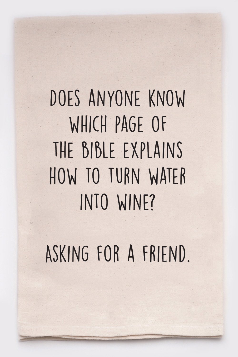Tea Towel - How to Turn Water to Wine