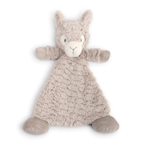 Luna Llama Rattle Blankie | 13"w x 11"L
