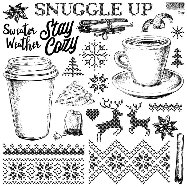 COZY 12×12 IOD STAMP™