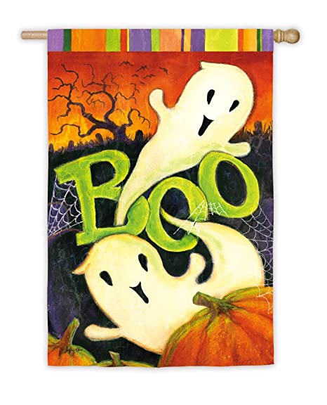 BOO! Ghost House Flag | 29x43"