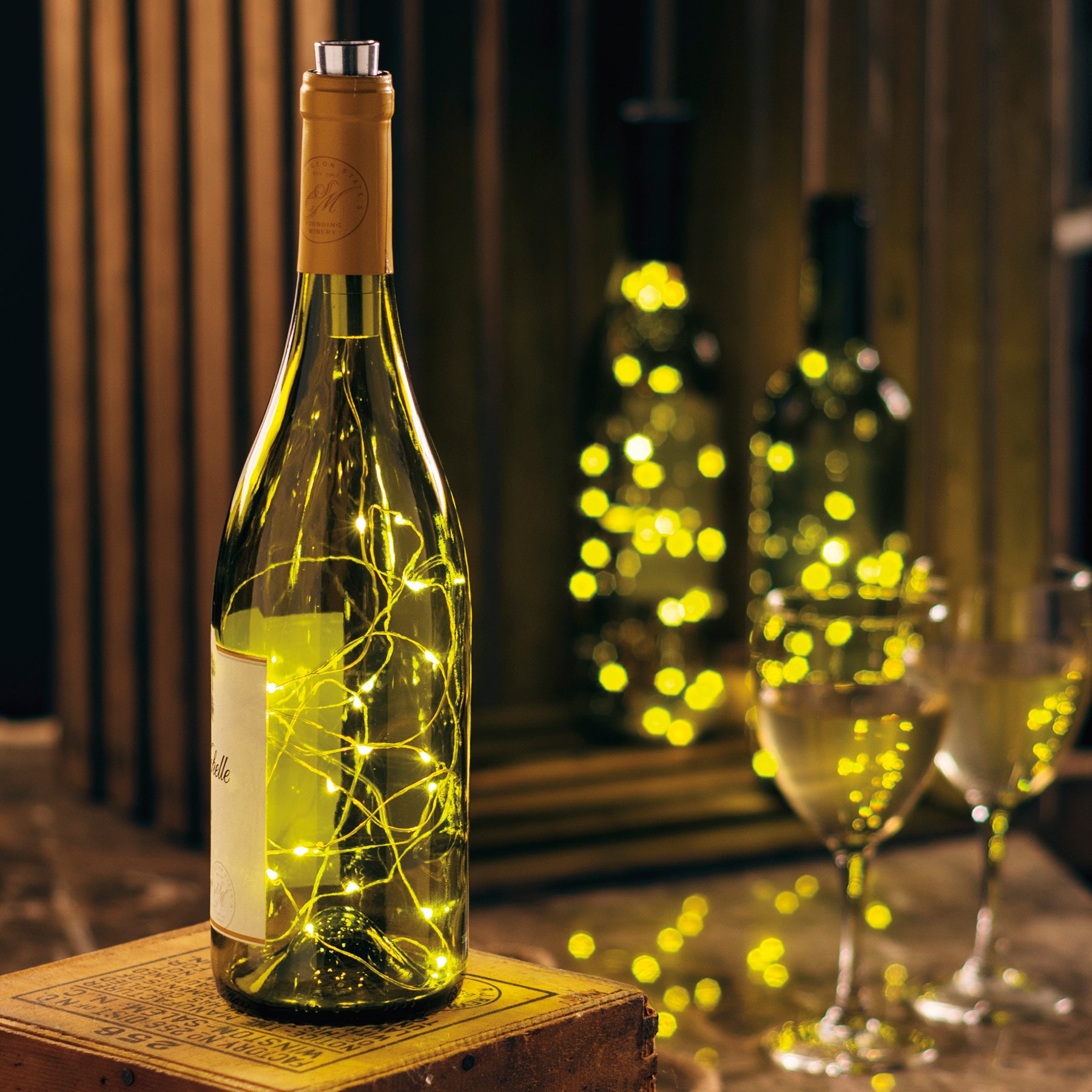WINE BOTTLE LIGHTS