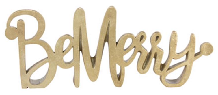 BE MERRY AND JINGLE SIGN | 2 Styles