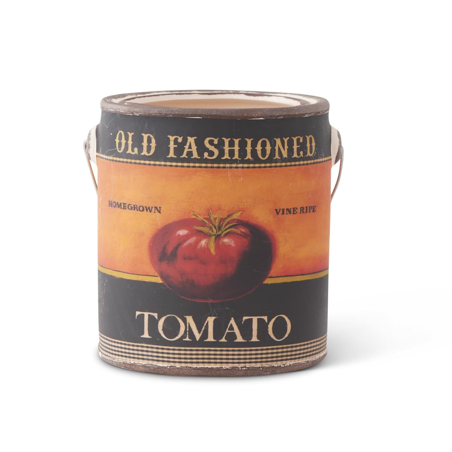 Tomato Ceramic Can
