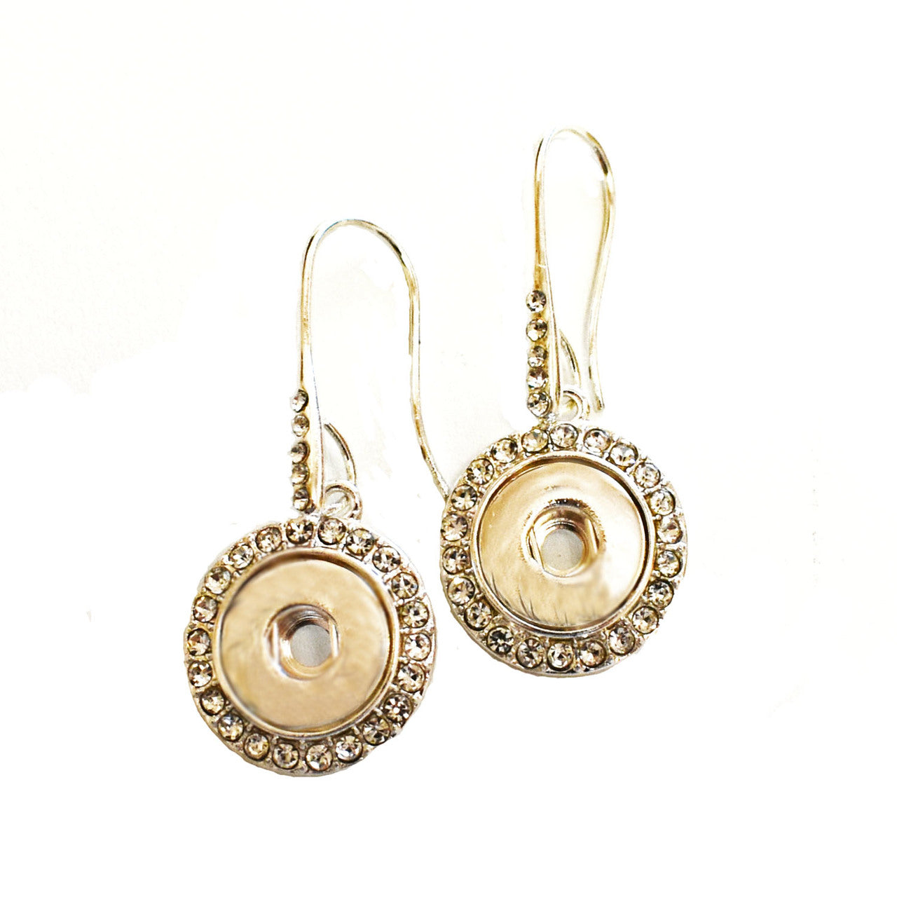 Mini Melissa Fishhook Snap Jewel Earrings
