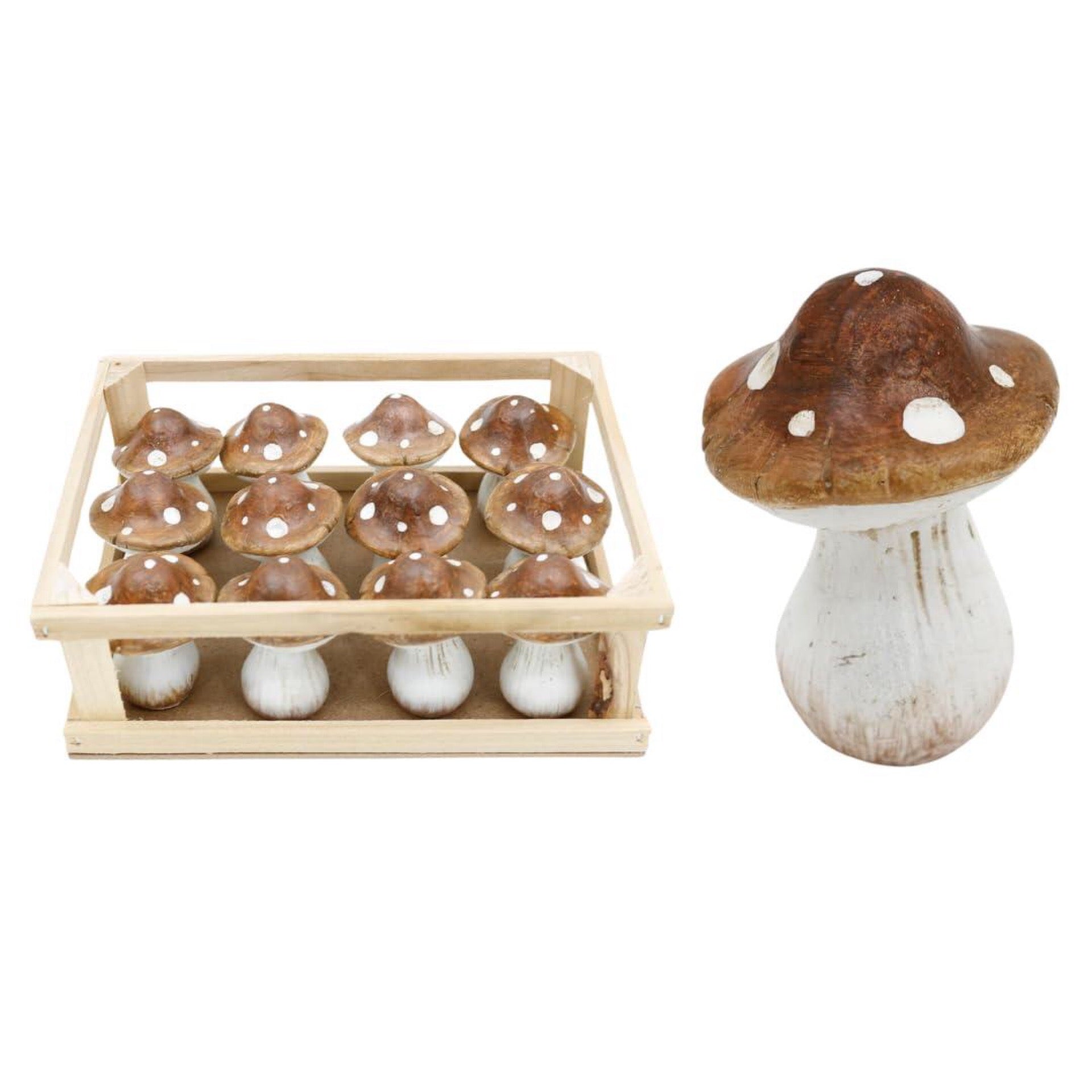 Mushroom Figurines