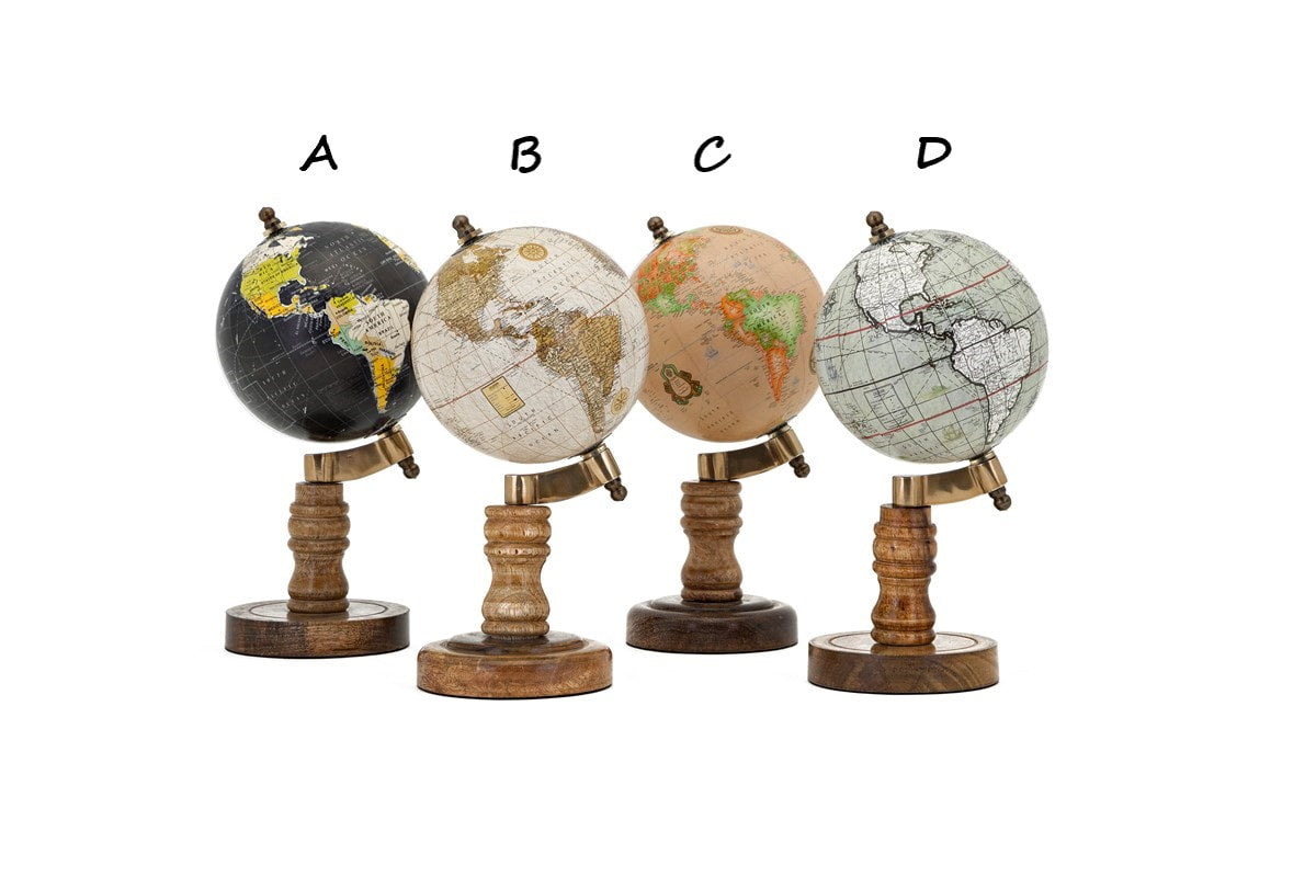 Accent World Globes | 4 Colors