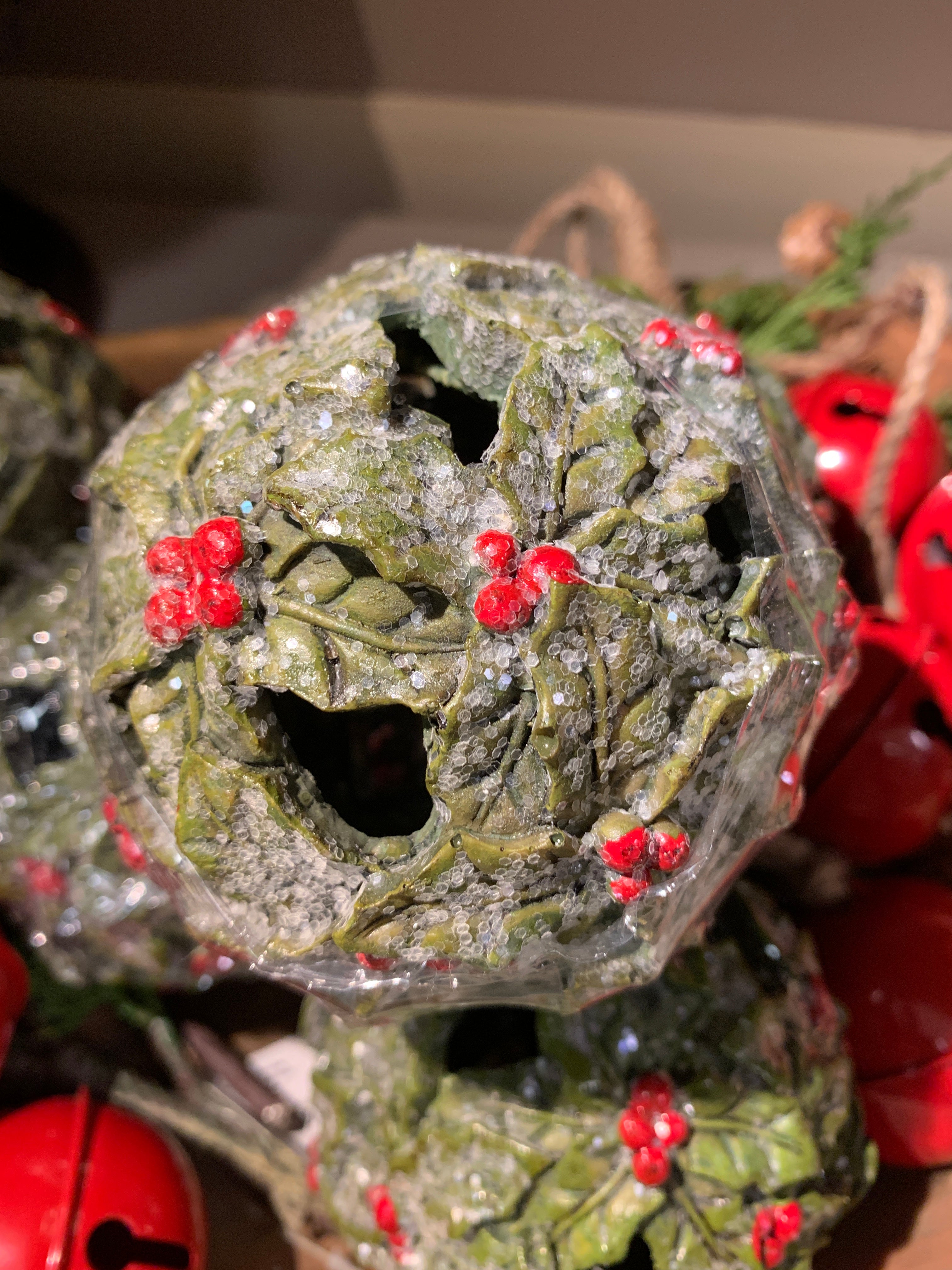Holly Berry Ball | 3.75"