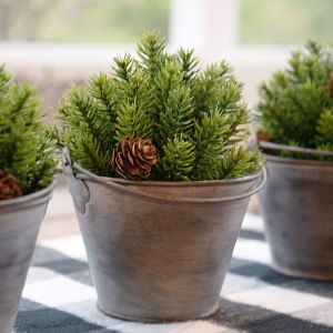 Pine 6" Ball with Pinecones
