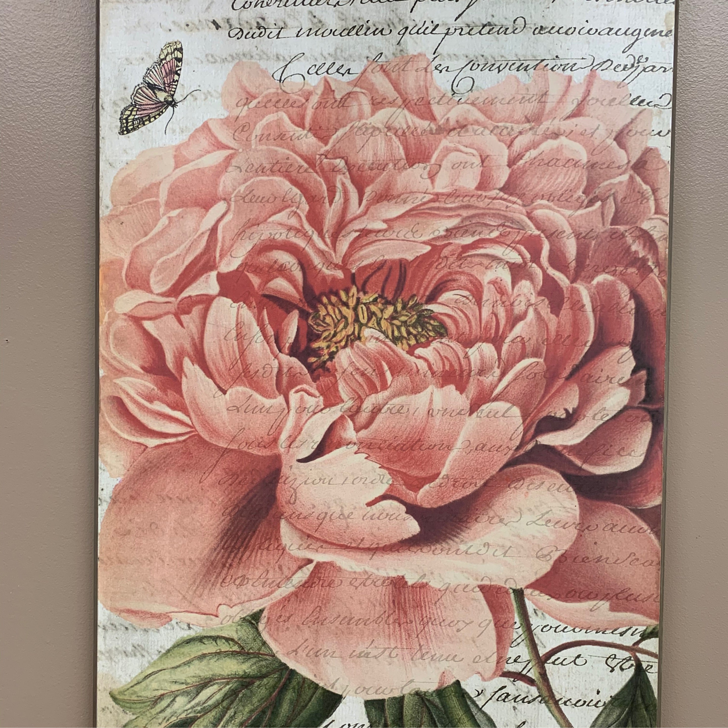 Decoupage Wall Art | 24" x 36"