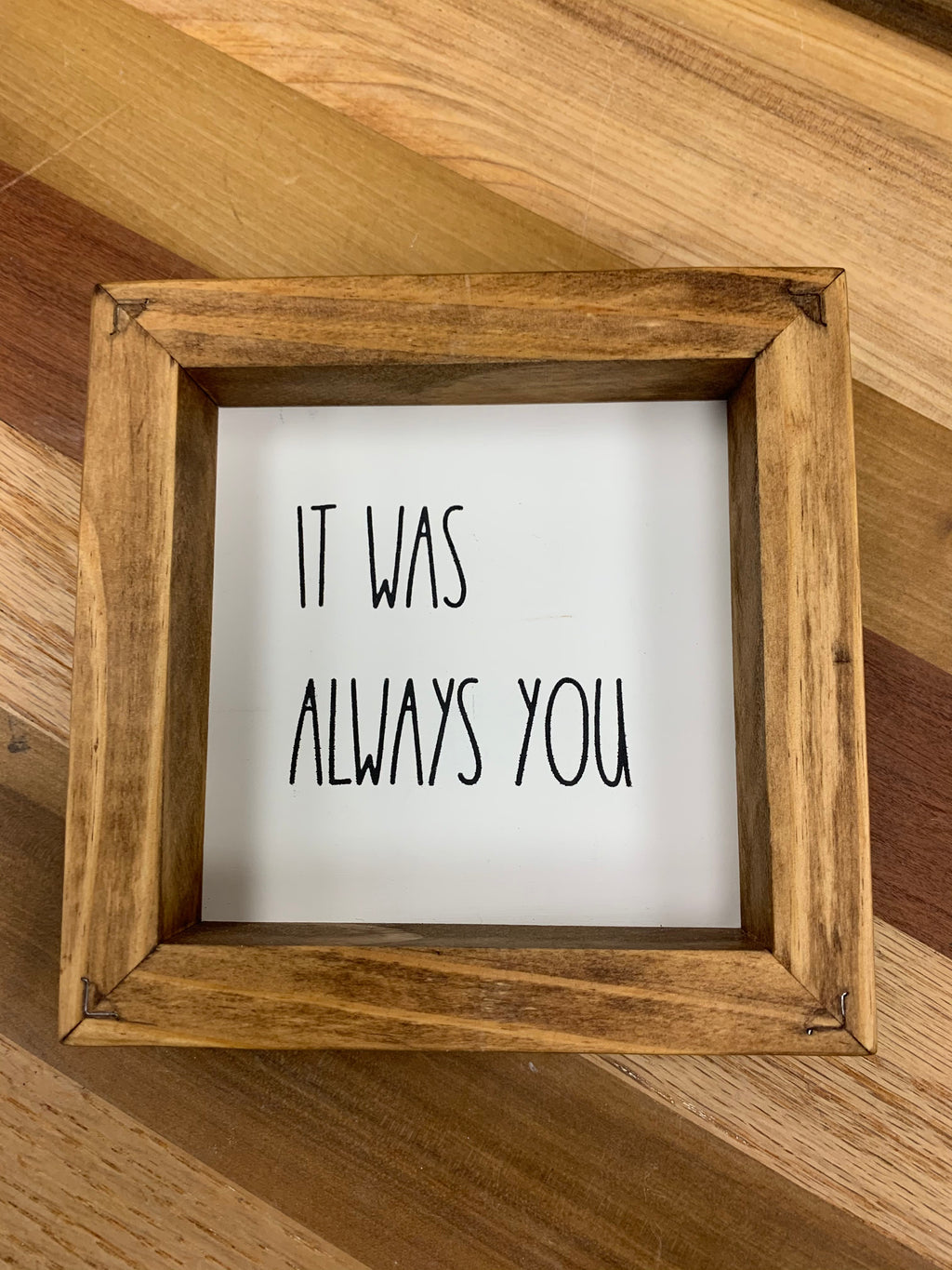 Framed Sign Project Box Kit | 6 x 6"