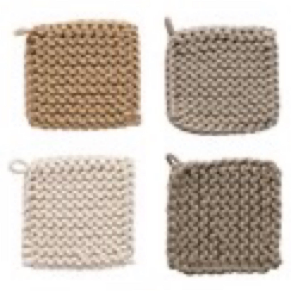 Cotton Crocheted Pot Holder