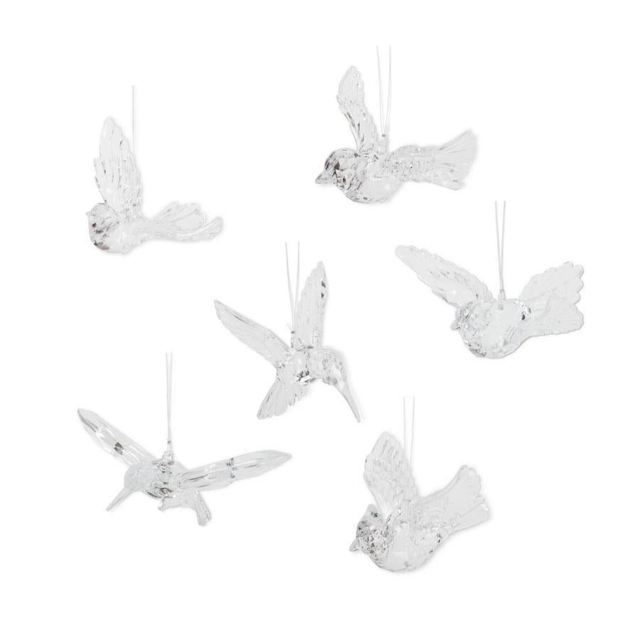 Acrylic Bird Ornaments | 6 variations