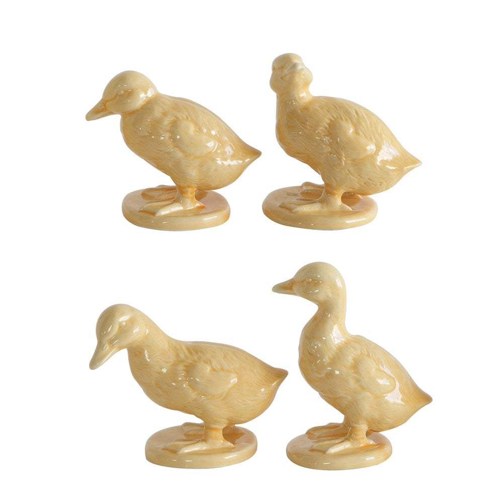 Yellow Ceramic Duckling, 4 Styles | 3.25"H