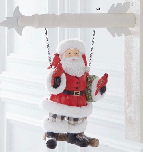 Santa Trimmed in Fur Arrow Replacement