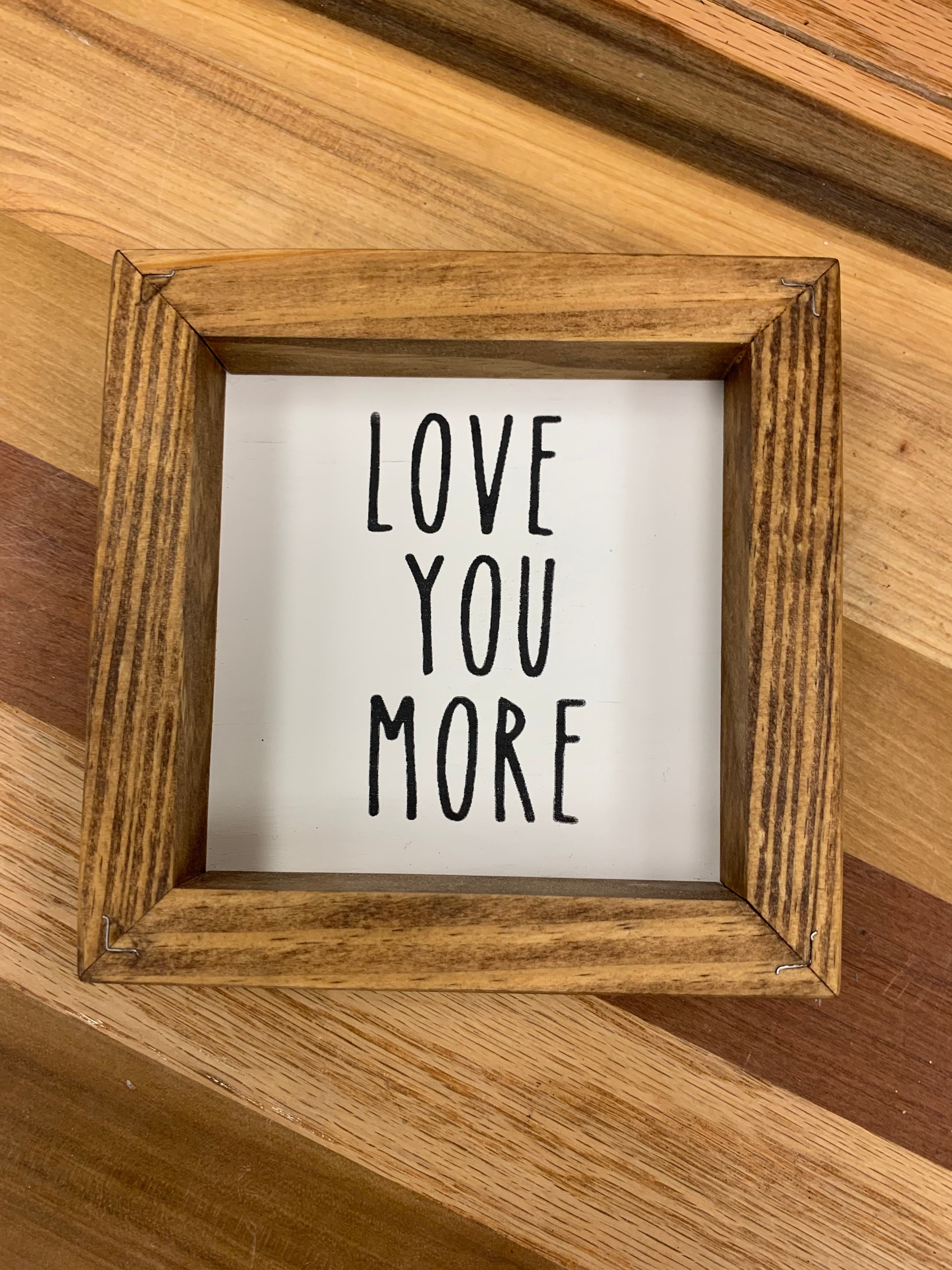 Framed Sign Project Box Kit | 6 x 6"