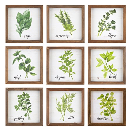 Herb Wall Blocks, Asst.