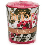 Hollyberry Votive Candle