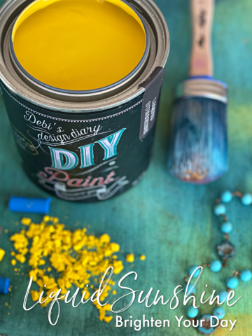 Liquid Sunshine (Bright Yellow) DIY Paint