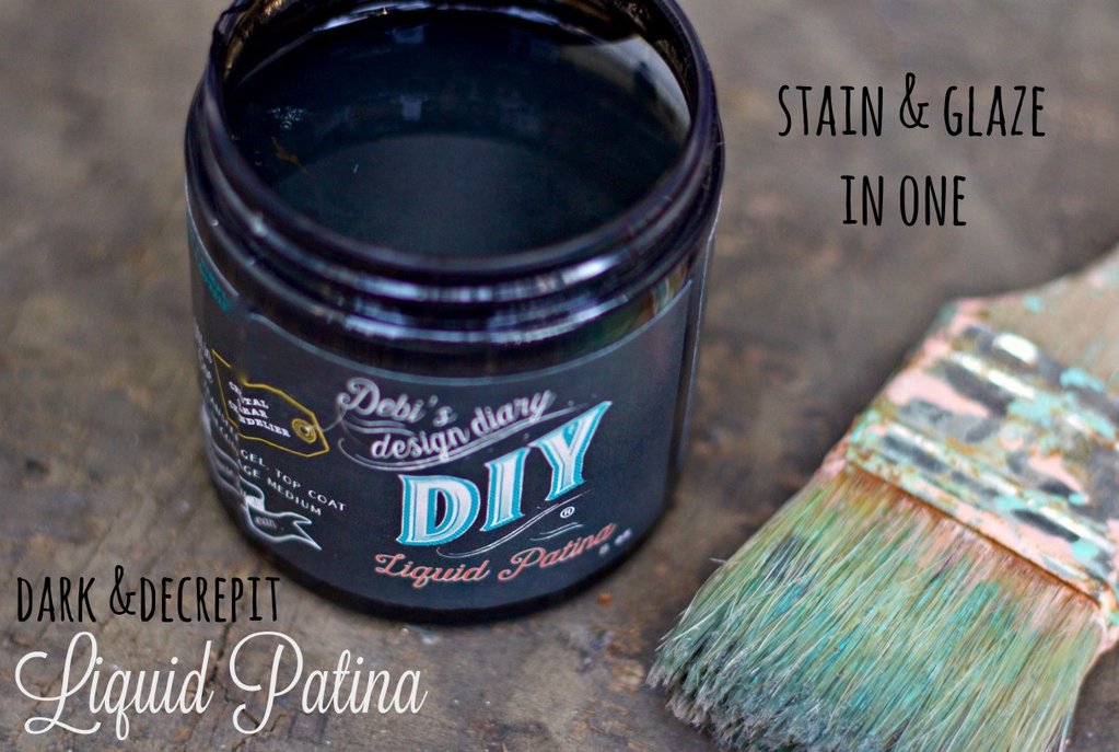 DIY Dark & Decrepit Liquid Patina
