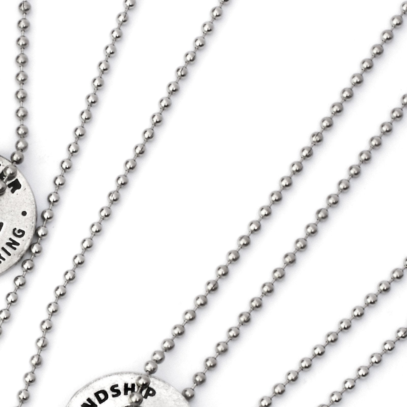 Military type 18" ball chain