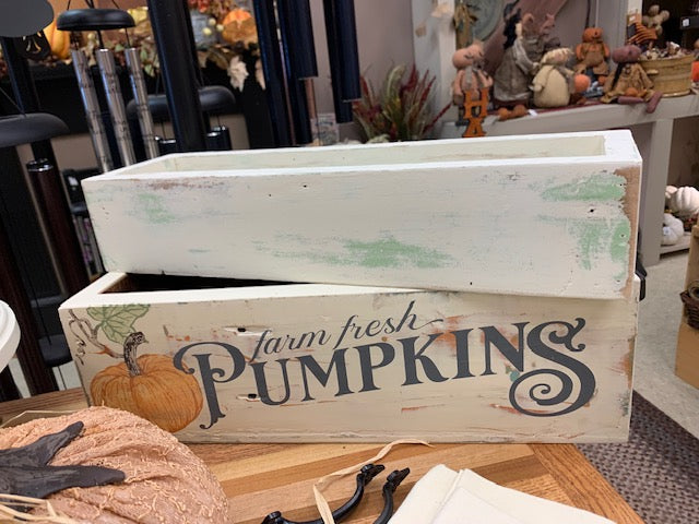 Vintage Wooden Trough Workshop | 2 Sizes