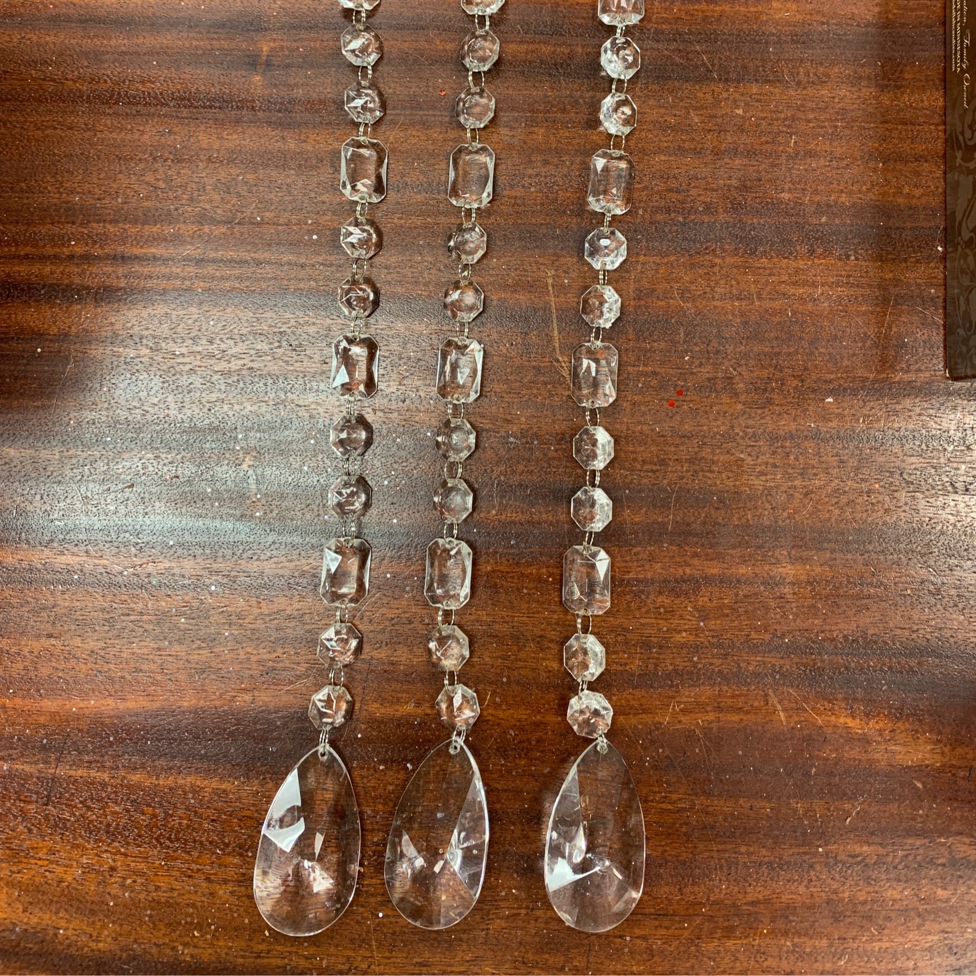 Crystal Ornaments Boxed