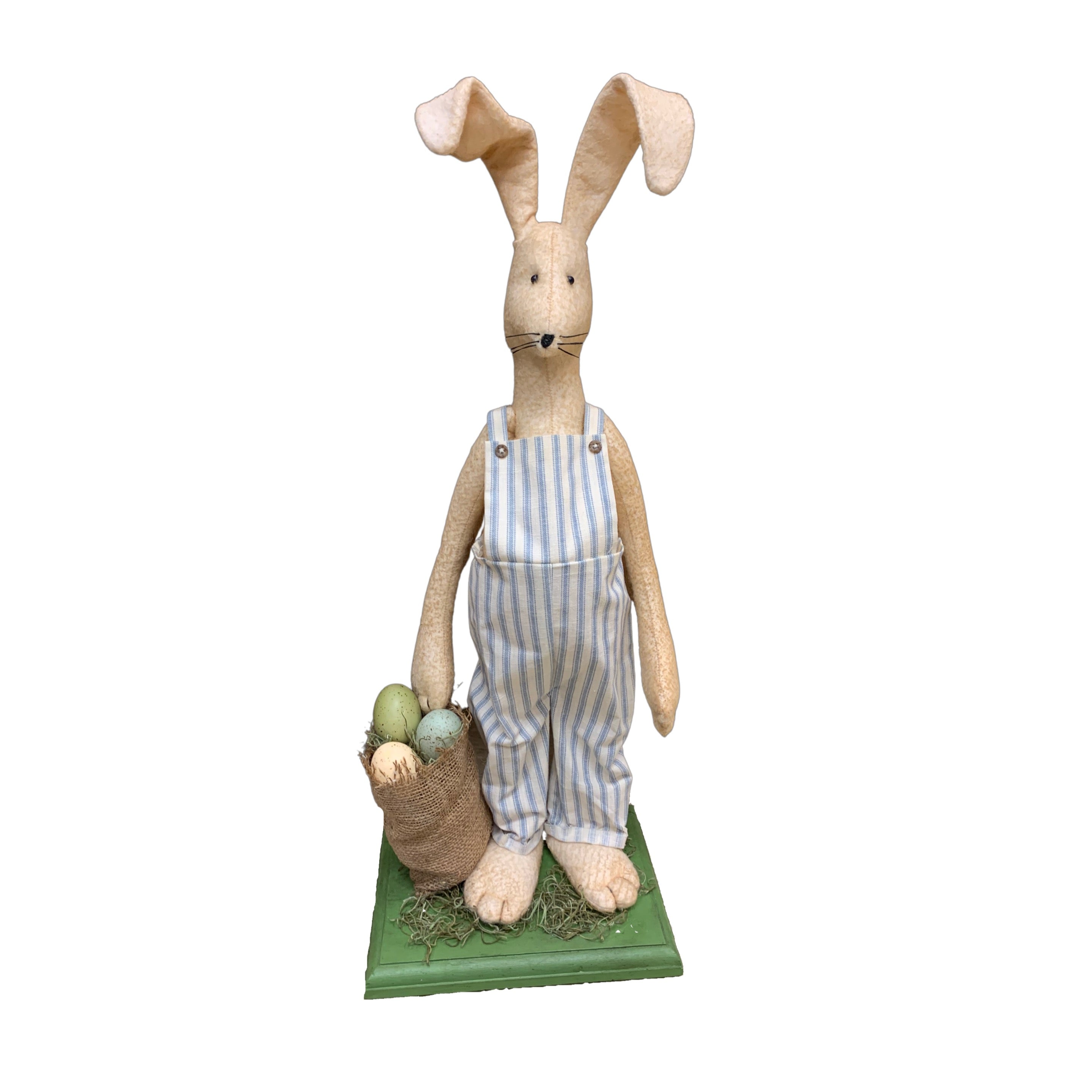 Rufus Rabbit With Bag of Eggs