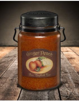 Ginger Peach Jar Candle