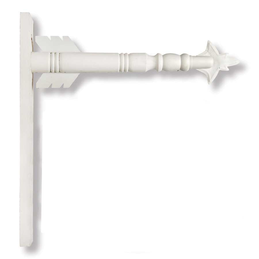 White Arrow Replacement Holder | 18”