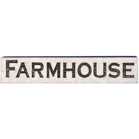 Farmhouse Jumbo Carved Sign | 9 x 47"