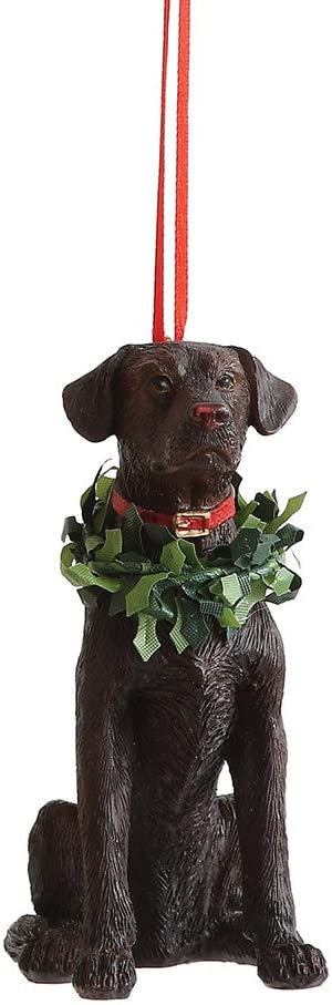 Realistic Dog Christmas Ornament, 4 Styles | 3.5" (sold separately)