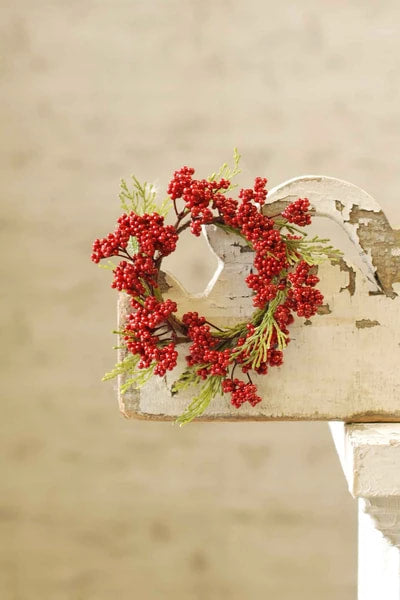 Berry & Cedar 4.5" Candle Ring